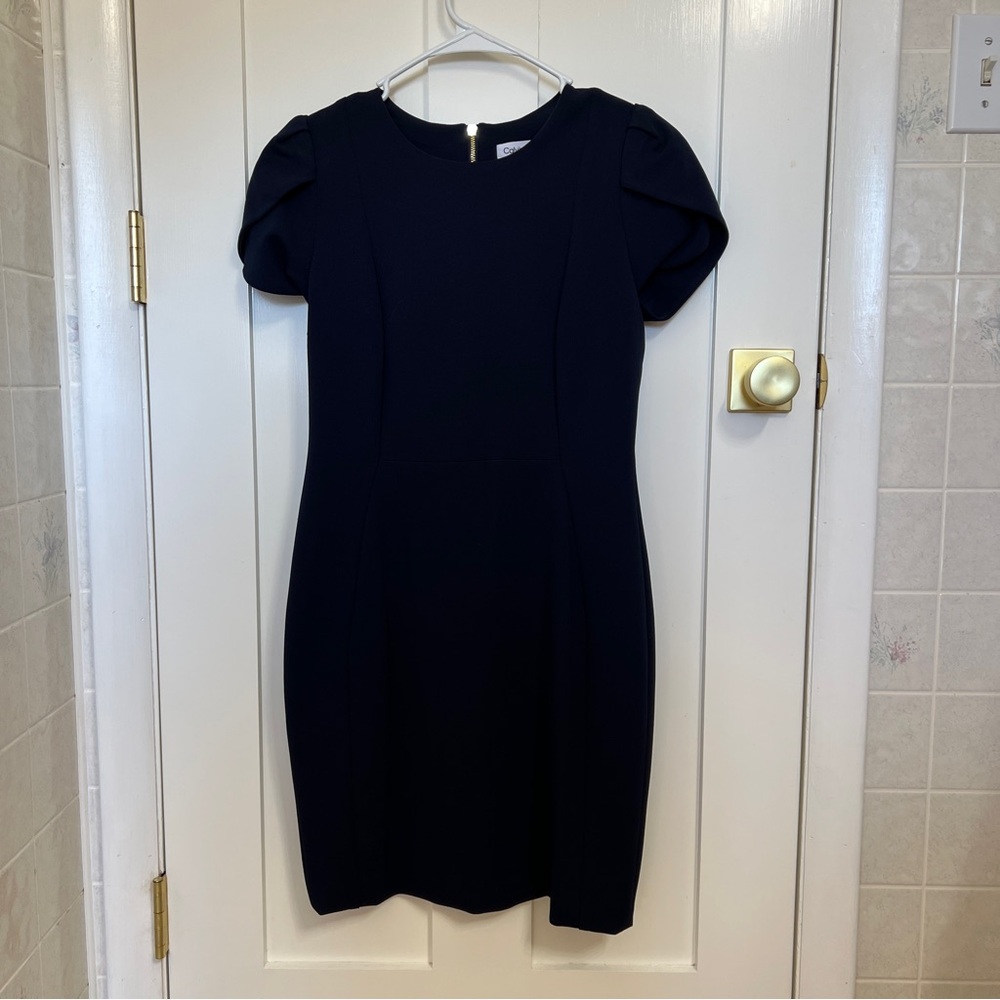 Calvin Klein Navy Mini Dress